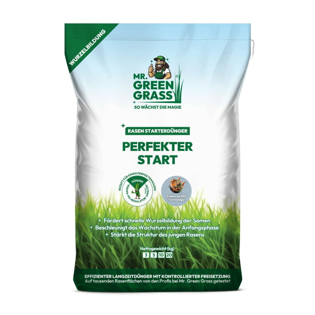 Rasen Starterdünger - Perfekter Start - Mr. Green Grass®