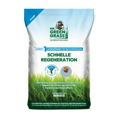Rasendünger für den Vorfrühling – Schnelle Regeneration – Mr. Green Grass®