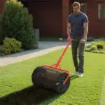 Topdressing des Rasens