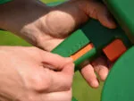 Einstellung des Handstreuers