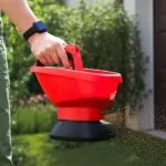 Verwendung eines elektrischen Handstreuers